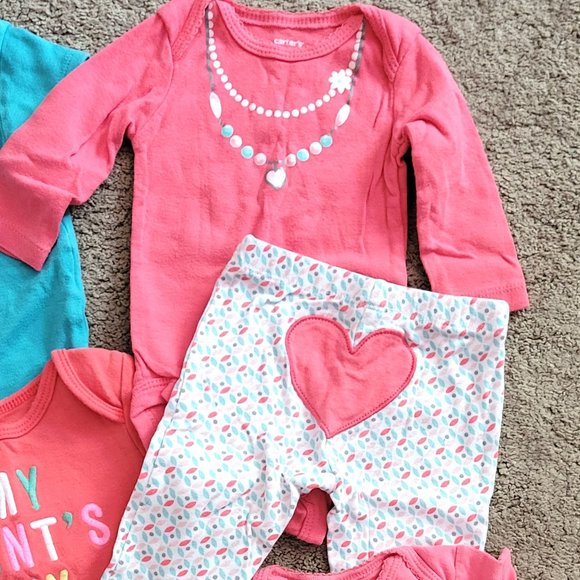 Carters girls 10-piece bundle 3-month - Picture 4 of 10